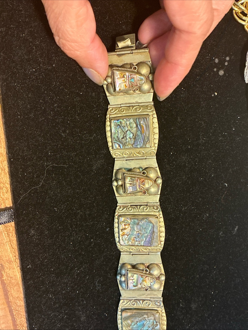 taxco cuff bracelet - Picture 6 of 8
